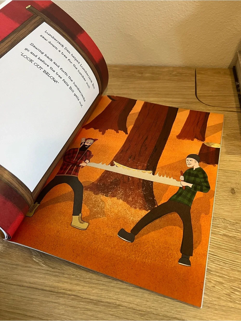 Lumberjack Dans Lumberjack Day Cody Wheeler Paperback Childrens Book